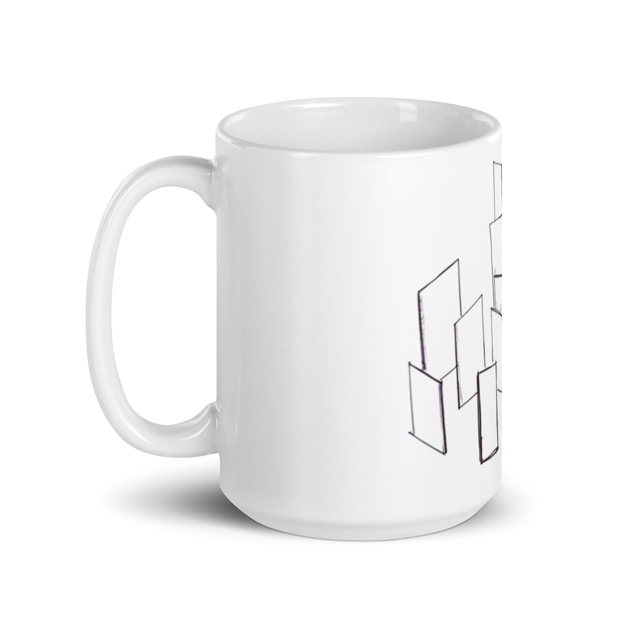 My physical self - White glossy mug