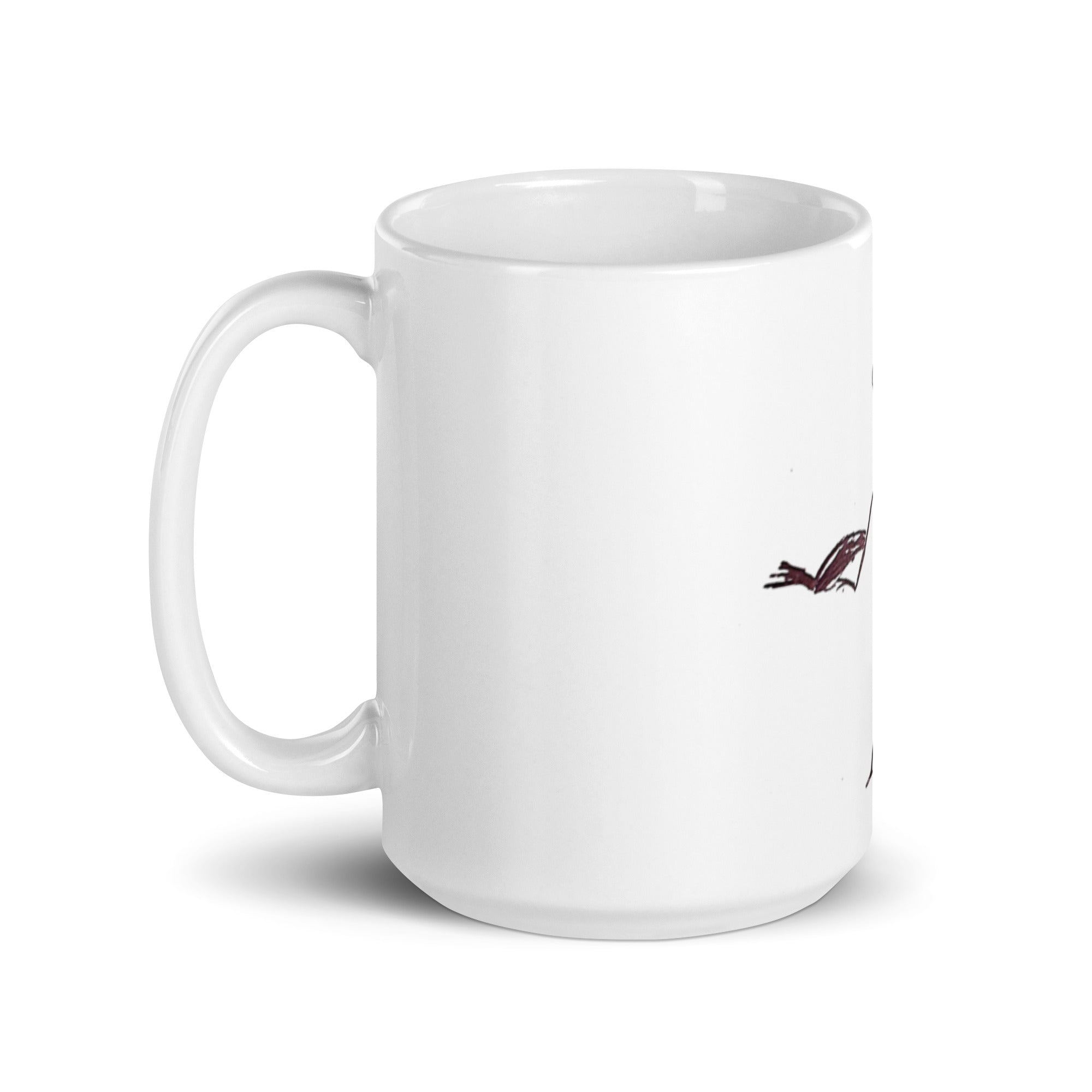 Learning, inspired - White glossy mug