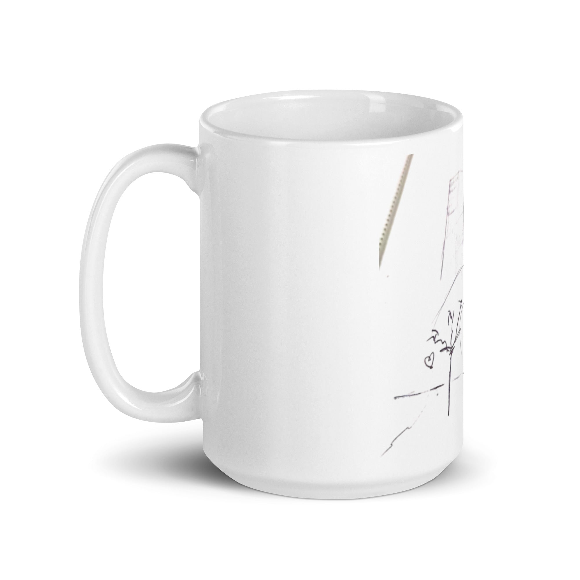 Expand self love - White glossy mug