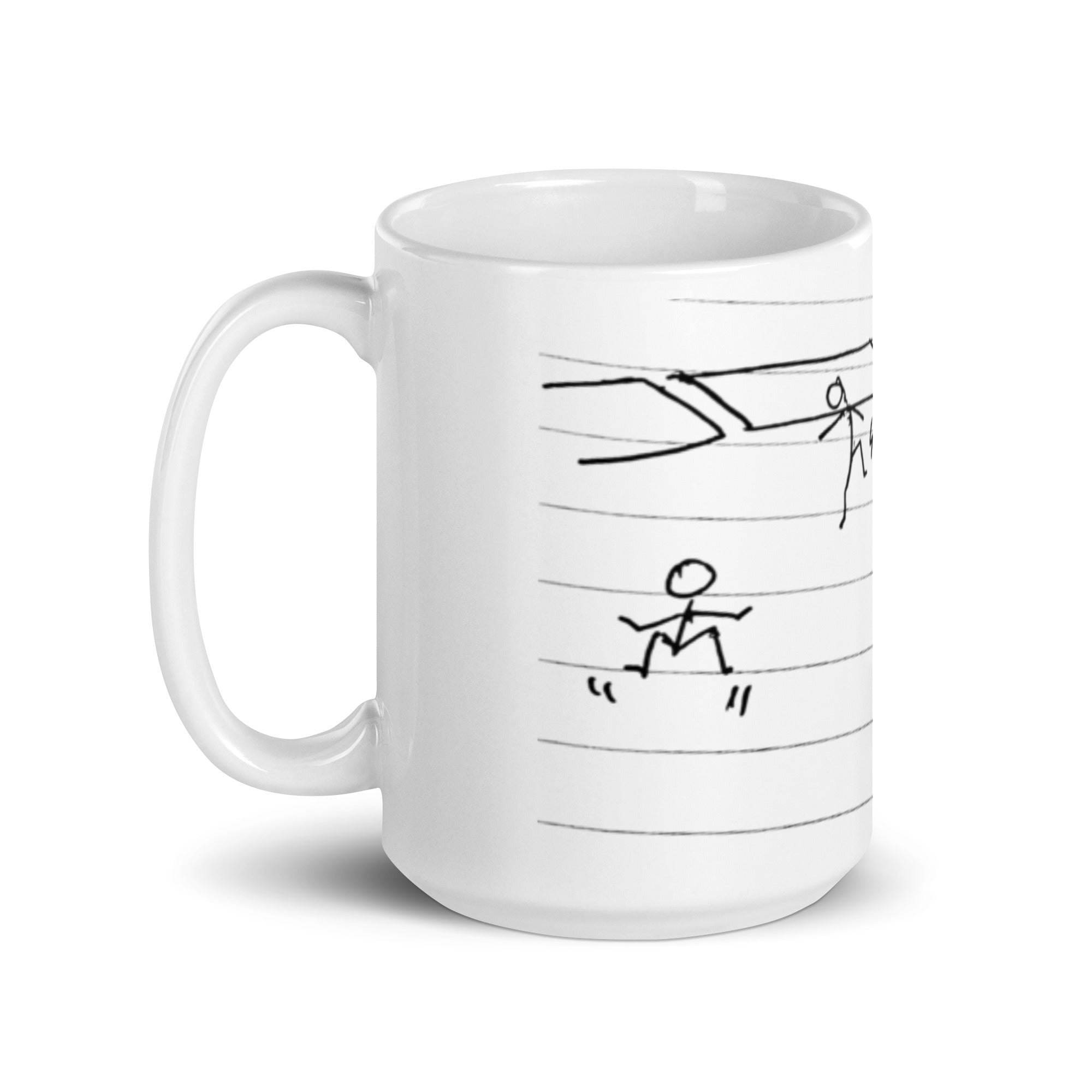 Limiting beliefs - White glossy mug