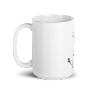 I am part of God - White glossy mug