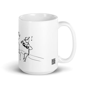 Realise self power - White glossy mug