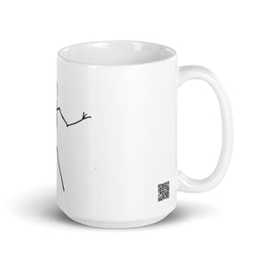 Learning, inspired - White glossy mug