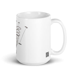 Calibrating - White glossy mug