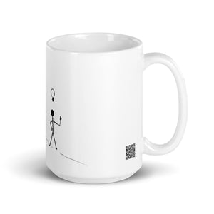 Grateful for sight - White glossy mug