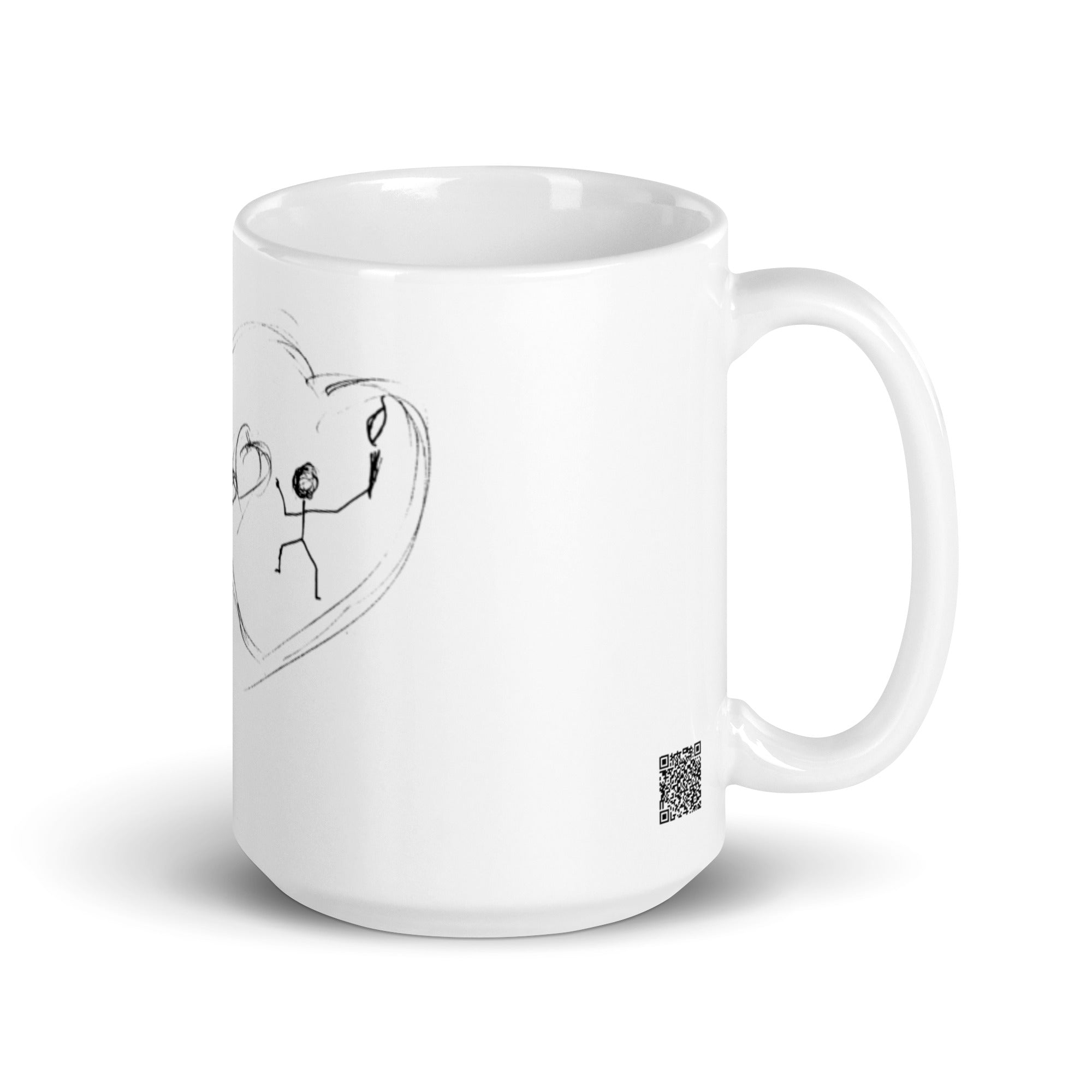 The Lord Forgives, I do too - White glossy mug