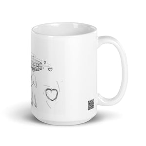 Untangling addiction - White Glossy Mug